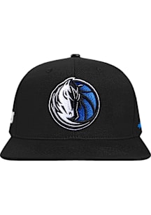 Pro Standard Dallas Mavericks Black Classic Logo Mens Snapback Hat