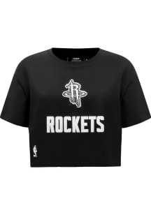 Pro Standard Houston Rockets Womens Black Pearl Short Sleeve T-Shirt