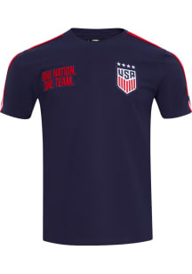Pro Standard USMNT Navy Blue Classics Short Sleeve Fashion T Shirt