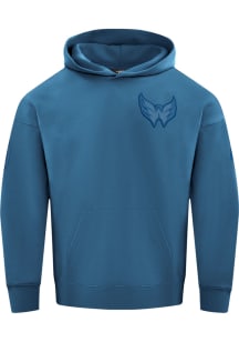 Pro Standard Washington Capitals Mens Blue Neutral Long Sleeve Hoodie