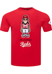Elly De La Cruz Cincinnati Reds Red Avatar Short Sleeve Fashion Player T Shirt