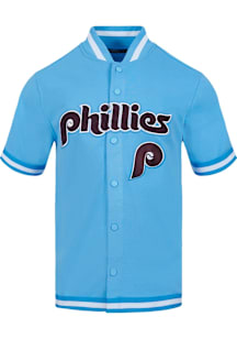 Pro Standard Philadelphia Phillies Mens Maroon Classic Warm Up Baseball Jersey