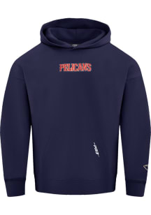 Pro Standard New Orleans Pelicans Mens Navy Blue Wingspan Fashion Hood