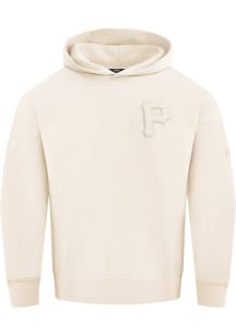 Pro Standard Pittsburgh Pirates Mens White Triple Cream Fashion Hood