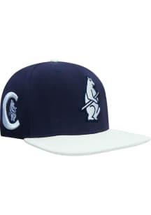 Pro Standard Chicago Cubs Navy Blue 2T Retro Classic Logo SP Mens Snapback Hat