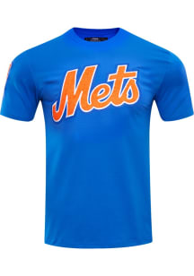 Pro Standard New York Mets Blue Classic Short Sleeve Fashion T Shirt