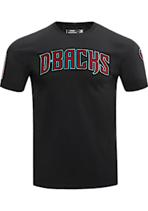 Pro Standard Arizona Diamondbacks Black Classic Short Sleeve Fashion T Shirt