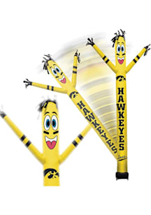 Iowa Hawkeyes Black Outdoor Inflatable team color and team logo