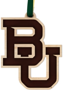 Baylor Bears Maple Ornament
