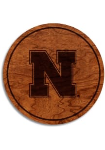 Brown Nebraska Cornhuskers Cherry Coaster