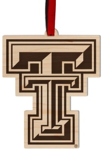 Texas Tech Red Raiders Maple Ornament