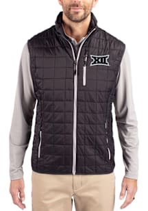 Cutter and Buck Big 12 Big and Tall Black Rainier PrimaLoft Mens Vest