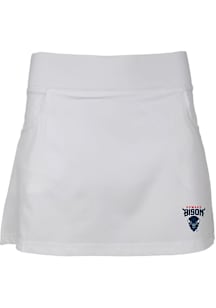 Howard Bison Girls White Sara Shorts