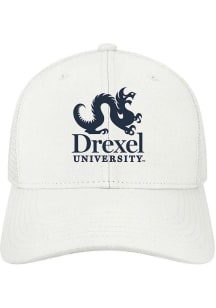 Drexel Dragons White Mid-Pro Snap trucker Adjustable Hat
