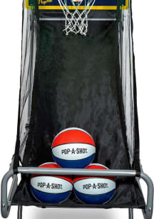 Navy Blue Michigan Wolverines Pop-A-Shot Pop Up Basketball Set