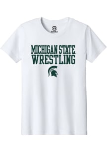 Youth Michigan State Spartans Grey Summit Sportswear Wrestling Short Sleeve T-Shirt