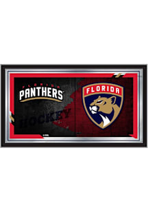 Florida Panthers Collector Hanging Back Bar Mirror