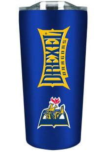 Blue Drexel Dragons 18oz Soft Touch Stainless Steel Tumbler