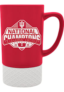 Indiana Hoosiers 2025 National Champions Ceramic Mug - Crimson