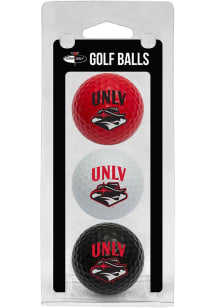 UNLV Runnin Rebels 3 Pack Golf Balls