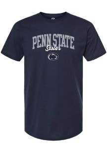 Penn State Nittany Lions Navy Blue Summit Sportswear Sister Short Sleeve T-Shirt