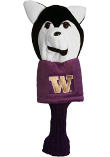 Purple Washington Huskies Harry Mascot Golf Headcover