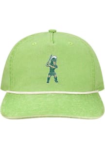 Baseball Sparty Skully Michigan State Spartans Mens Snapback - Green