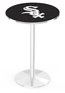 Chicago White Sox Chrome Round Base Pub Table