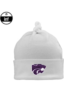 LogoFit K-State Wildcats Mya Baby Knit Hat - White