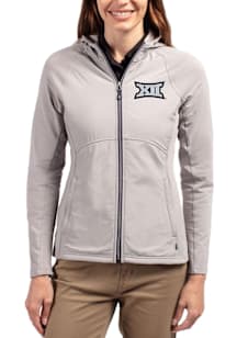 Cutter and Buck Big 12 Womens Ash Adapt Eco Light Weight Jacket