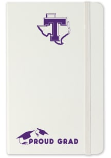 Tarleton State Texans Proud Grad team logo Notebook and Folder - White