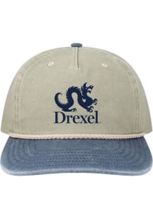 Drexel Dragons Ash Skully Adjustable Adjustable Hat