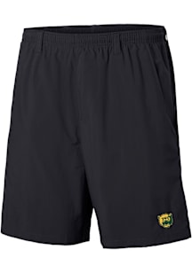 Columbia Baylor Bears Mens Black Heat Seal Backcast Shorts