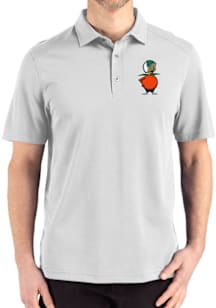 Cutter and Buck UCF Knights Grey Vault Advantage Refresh Pique Big and Tall Polo