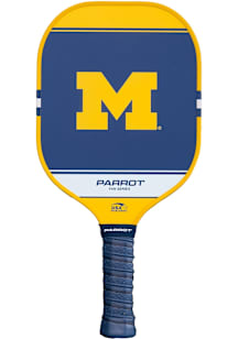 Blue Michigan Wolverines Fiberglass Pickleball Paddles