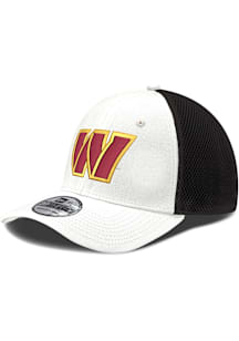 New Era Washington Commanders Mens White GCP Neo 39THIRTY Flex Hat