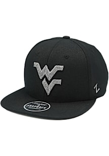 Zephyr West Virginia Mountaineers Black Z11 Mens Snapback Hat