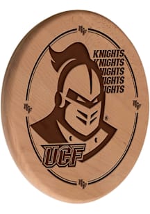 UCF Knights Laser Engraved Sign - Brown