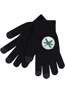 Ohio State Buckeyes LogoFit iText Mens Gloves - Black