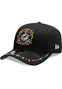 New Era Miami Dolphins Hasta La Muerte 9Seventy Adjustable Hat - Black