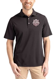 Cutter and Buck Indiana Hoosiers Crimson 2025 CFP National Champions Virtue Eco Pique Big and Tall..