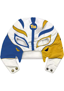 Pitt Panthers Forever Collectibles Novelty Plush Lucha Mask Mens Knit Hat - Blue