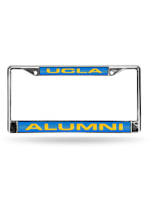 UCLA Bruins Alumni Chrome License Plate Frame - Silver