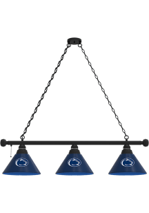 Black Penn State Nittany Lions 3 Shade Billiard Lamp