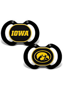 Iowa Hawkeyes  2pk Pacifier - Black