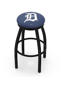 Detroit Tigers Black Pub Stool - Black