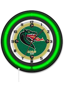 UAB Blazers 19in Neon Wall Clock