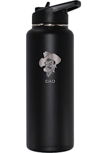 Oklahoma State Cowboys Dad 34oz Stainless Steel Bottle - Black