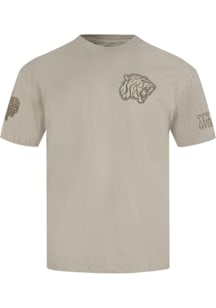 Pro Standard Texas Southern Tigers Brown Neutral Short Sleeve Fashion T Shirt