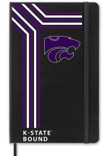 Black K-State Wildcats School Bound team logo Notebook and Folder